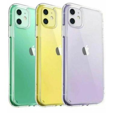 Imagem de Capa Capinha Anti Choque Iphone 11+ Película 3D de Vidro