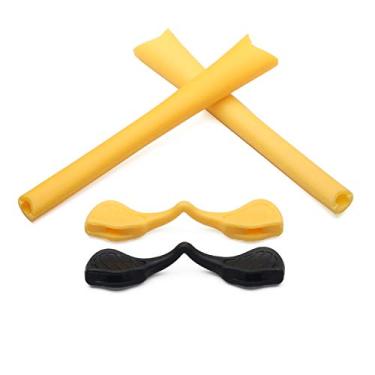 Imagem de Eye Opening Stuff 1 par de kits de reposição para óculos de sol Oakley Radar Path/Range/Pitch/Edge OO9184/XL - Amarelo