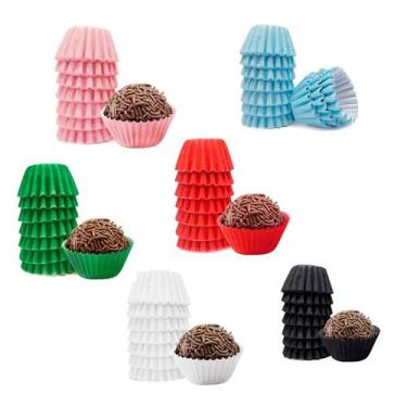 Imagem de Kit 600 Forminhas Nº5 Mago Para Doces Brigadeiro