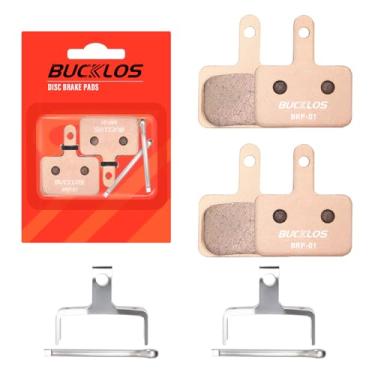 Imagem de BUCKLOS Pastilhas De Freio A Disco Para Bicicleta Trp Tektro Shimano Mt200 Deore Br-M575 M525 M515 T615 T675 M505 M495 M486 M485 M475, Freios Bicicleta, Mountain Bike/Bicicleta Elétrica/Estrada/Scoo