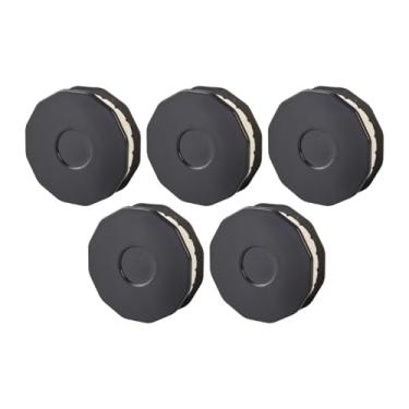 Imagem de kowaku 5pcs Bike Chain Oiler Lubricator Ferramenta de manutenção de bicicletas redonda versátil Lightweight Fácil de usar Ferramenta de cuidados, Preto