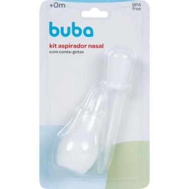 Imagem de Kit Aspirador Nasal com Conta-Gotas - Mundo dos Baixinhos, Branco
