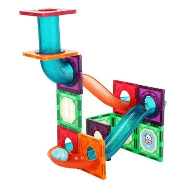 Imagem de Dm Blocos Magnéticos - 47 Peças - Dm Toys