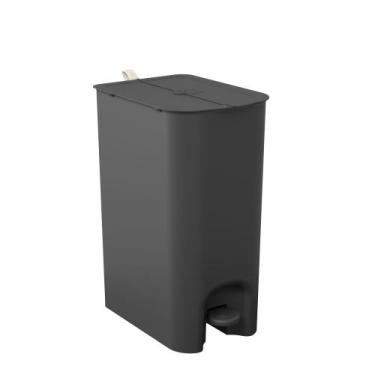 Imagem de Lixeira Borboleta com Pedal Coza 20L Preto