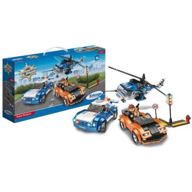 Imagem de Blocos de Montar - Defensores da Ordem Polícia - 586 Pçs - Xalingo