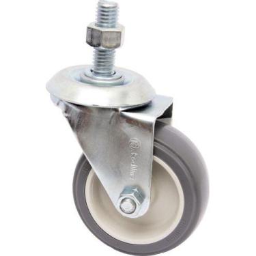 Imagem de Rodizio Girat. 3pol. Anti-risco Rosca 1/2'' 60kg Por Roda - RODILINE