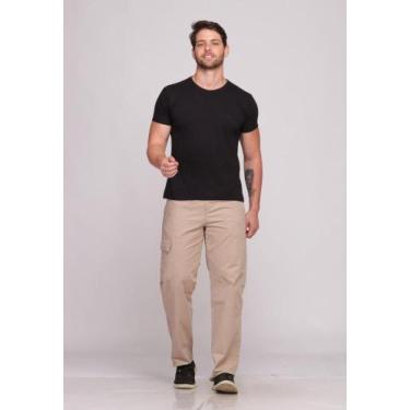 Imagem de Calça Sarja Macaw 7733 Bege Escuro F075, Bege, G