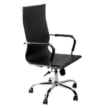 Imagem de Cadeira Office VINIK Sirius, Até 120kg, Preta - COSSP01