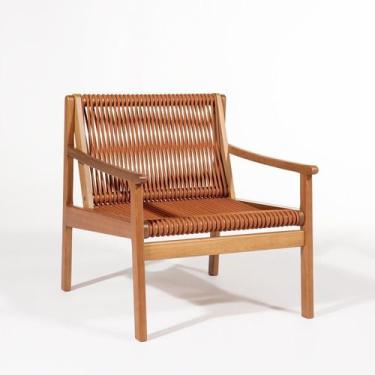 Imagem de Poltrona Sala Acabamento 70cm X 77cm X 80cm Creta - Casa e Jardim Móve