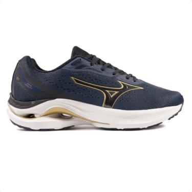 Imagem de Tênis Mizuno Wave Vitality 6 Masculino (Marinho/Dourado, BR, Adulto, Numérico, 40)