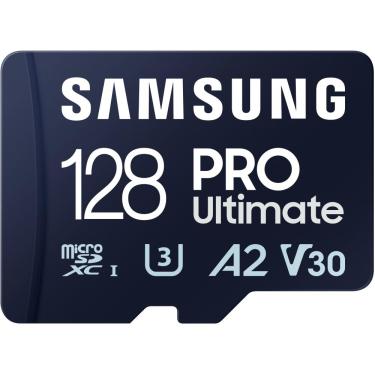 Imagem de Samsung - Pro Ultimate e adaptador de cartão de memória microSDXC de 128 GB-MB-MY128SA/AM