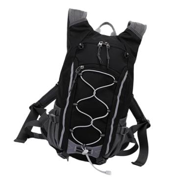 Imagem de predolo Mochila esportiva de caminhada 20L, mochila com vários compartimentos e multifuncional para viagens, Preto