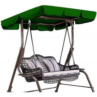 Imagem de Cópia De Substituição Para Assento De Balanço 2 & 3 Lugares Tamanhos De Capa De Rede Top Garden Outdoor, Beige, 190x132cm(75x52'')