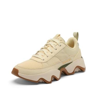 Imagem de Sorel Tênis feminino de renda Kinetic Impact Ii Wonder, Branco mel/verde utilitário, 35
