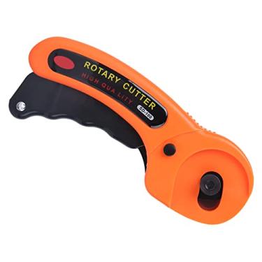 Imagem de lyrlody Quilters Costurando Cortador Rotativo, Lâmina de Aço de Alta Velocidade Lâmina de Reposição de 45 Mm para Retalhos, Couro, Plástico, Corte de Pano, Com Mínimo de Amortecimento para Corte Preciso