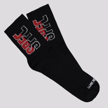 Imagem de Meia São Paulo SPFC Preta - Rikam, 38-43