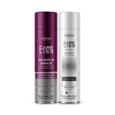 Imagem de Kit Care Liss Finalização 2pc (Spray + Spray Secante de Esmalte 400ml)