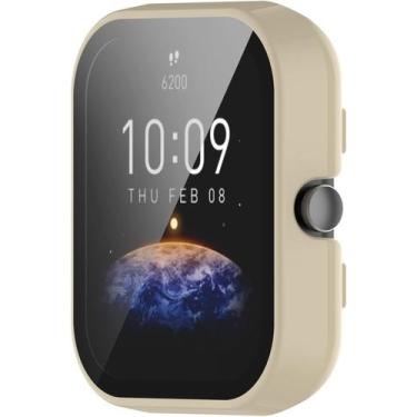Imagem de Case bumper NSmart de acrílico compatível com Amazfit BIP 3 / BIP 3 Pr