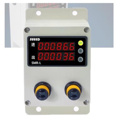 Imagem de Contador De Visitantes,Contador De Pessoas Bidirecional Com 2 Sensores E Refletor 0-99999 Com Reconhecimento De DireçãO De Entrada/SaíDa Para Supermercados