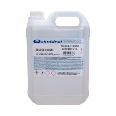 Imagem de Ácool em gel 70% 5 litros - Quimidrol