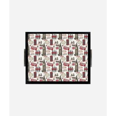 Imagem de Bandeja Estampada 30X37 - I Love London