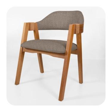 Imagem de Cadeira Poltrona Concha Estofada com Braço e Corda - 1 UND - NN Interi