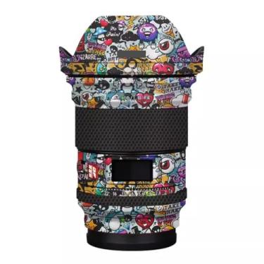 Imagem de AF 16 1.8 Anti-Scratch Camera Lens Sticker Coat Wrap Protective Film Skin Cover para Viltrox AF 16 mm F1.8 apto para Sony Mount (Graffiti White)