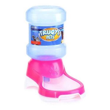 Imagem de Bebedouro Automatico Pet Cães e Gatos Galão 2L Truqys - Turqys, Rosa