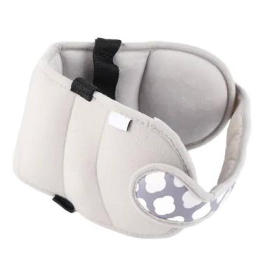 Imagem de Apoio Faixa Ajustável Cabeça Almofada Proteção Infantil Viagem Passeio Dia A Dia Carro Bebê Pescoço