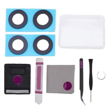 Imagem de Jectse Substituição de Vidro da Lente da Câmera Traseira de 2pcs para Zlip z 4 5g F721 Com Substituição de Vidro da Lente Traseira, Adesivo pré -instalado, Ferramentas de Reparo, Ideal