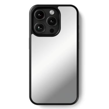 Imagem de Capa de telefone para iPhone 13pro max - bonita, moderna, estética, padrão de designer, proteção rígida - serve para Apple iPhone 13pro max capa para mulheres e homens (espelho, iPhone 13pro max)