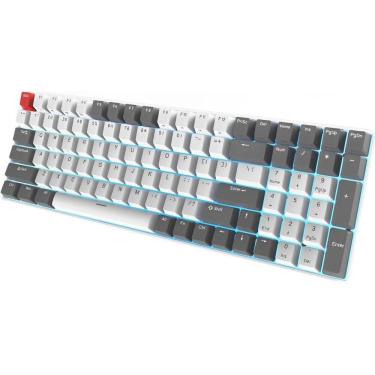Imagem de Teclado Mecanico Royal Kludge RK100 96% RGB Linea Switch Red