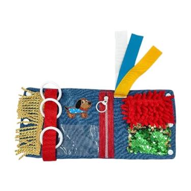 Imagem de Fenteer Brinquedo Sensorial Multifuncional, Almofada Tátil para Atividades, Manga de Braço