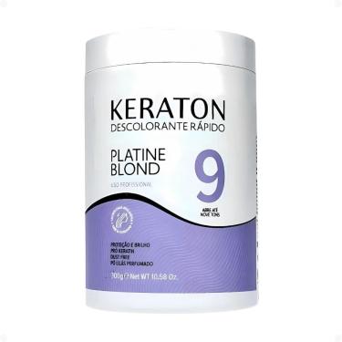 Imagem de Pó Descolorante Keraton Kert Platine Blond Abre Até 9 Tons 300g