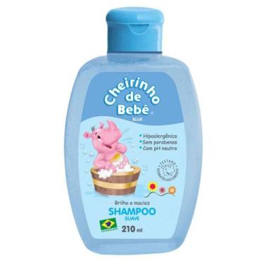 Imagem de Shampoo Cheirinho de Bebê Blue 210ml