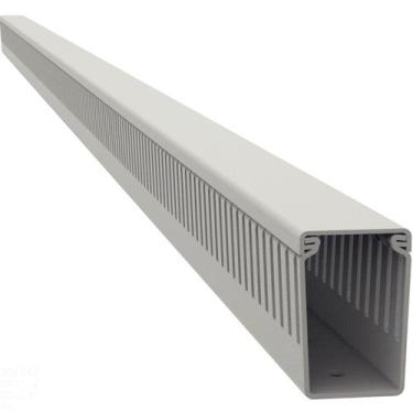 Imagem de Canaleta para Painel Aberta 30x50x2000 mm Tramontina Cinza