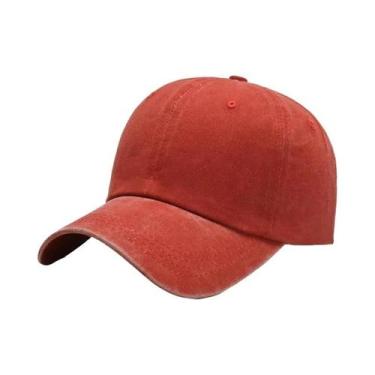 Imagem de Boné de Beisebol Unissex Ajustável - Algodão Lavado, Casual e para Uso