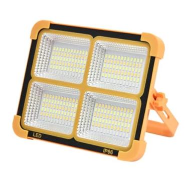 Imagem de Luminária Externa led Solar de Quatro Divisões - IP66 - Laranja SGD-OE