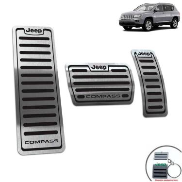 Imagem de Descanso Pedaleira Automático Jeep Compass 2012 A 2015 Preto