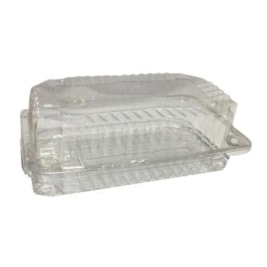 Imagem de Embalagem descartável retângular bolo frutas s10 100 uni