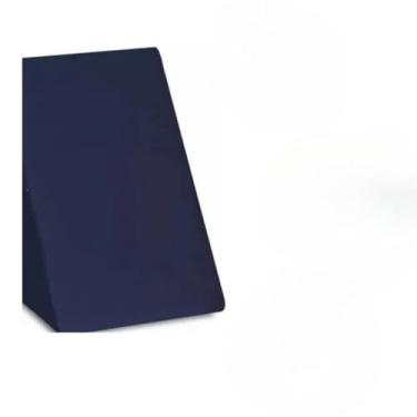 Imagem de Encosto Terapeutico Triangular para Encostar Conforto Ortopedico, Anti Refluxo Suave, Perfeito para Leitura(Travesseiro com Capa)