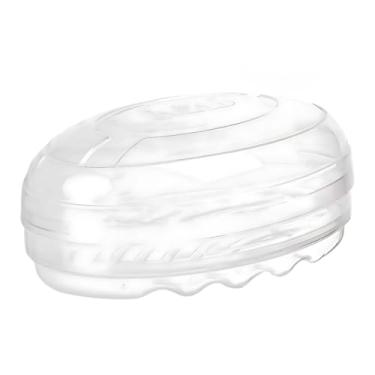 Imagem de Saboneteira Protetora Com Escorredor de Água Tampa Prática Viagem Academia Clube Banheiro