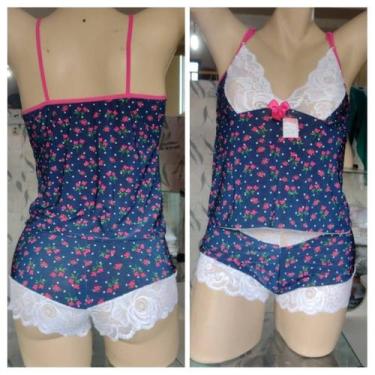 Imagem de Baby dool 2 rendas  - Sunyan Fashion Plus , Estampado, M