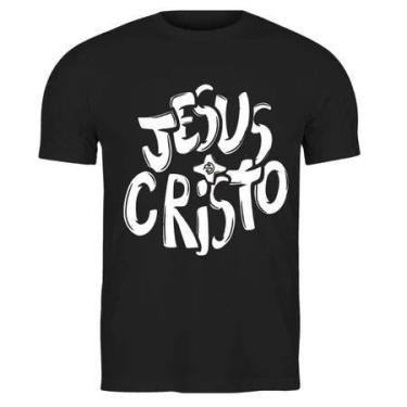 Imagem de Camiseta Unissex Estampa Leão De Judá Jesus Camisa Gospel Evangélica -