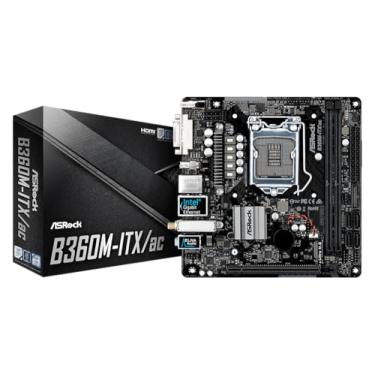 Imagem de ASRock Placa-mãe B360M-ITX/AC LGA1151/Intel B360/DDR4/SATA3&USB3.1/M.2/Wi-Fi/GbE/Mini-ITX