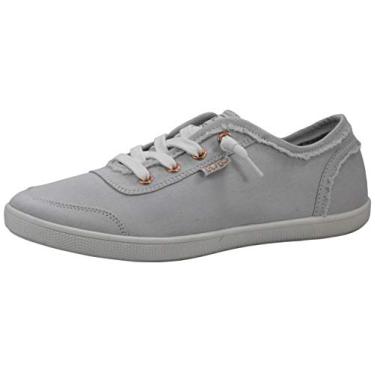 Imagem de Skechers Sapato feminino Bobs B fofo, Cinza claro, 38
