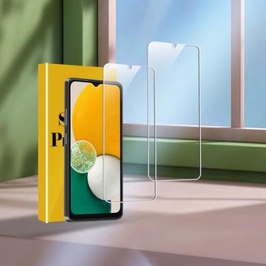 Imagem de Pacote com 2 protetores de tela compatíveis com Galaxy A13 5G, compatível com capa de telefone Ultra Accessories Protector de Pantalla compatível com Galaxy A13 5G