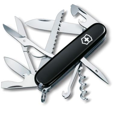 Imagem de Canivete Victorinox Huntsman, Preto, 15 funções
