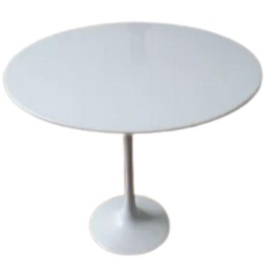 Imagem de Mesa de Jantar Tulipa Redonda 60cm Laqueada Branco