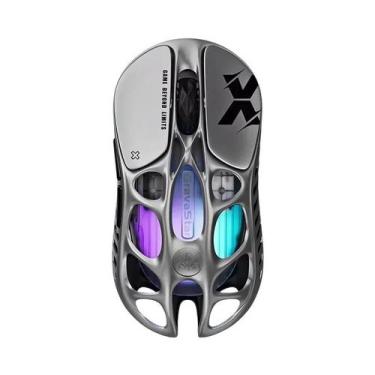 Imagem de Mouse Gamer Sem Fio 8K Gravastar X pro Paw3950 RGB Tri-Mode Bluetooth 